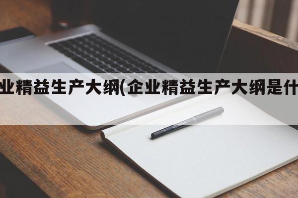 企业精益生产大纲(企业精益生产大纲是什么)